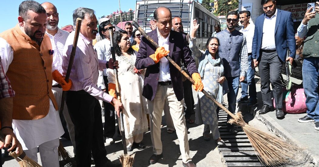 स्वच्छता जनभागीदारी का राष्ट्रव्यापी अभियान बनी, घर से प्रदेश तक स्वच्छता का लें संकल्प : जयराम ठाकुर