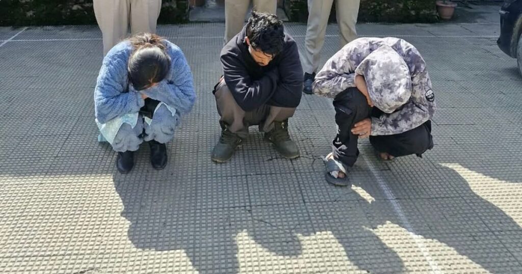 घनाहट्टी में चिट्टा बरामदगी मामले में पुलिस की कार्रवाई