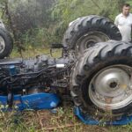 जजरी में ट्रैक्टर पलटने से चालक मदन चंद की मौत