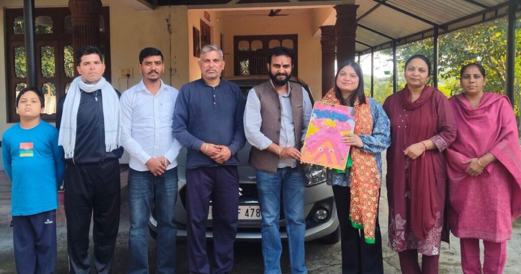 आईएआरआई प्रवेश परीक्षा में ऑल इंडिया रैंक-4 हासिल करने वाली सूर्यागनी ठाकुर