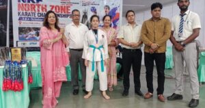कराटे चैंपियनशिप में इशानी ठाकुर का शानदार प्रदर्शन, कांस्य पदक जीता