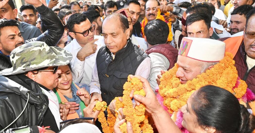 दिल्ली की दौड़ में व्यस्त मुख्यमंत्री, हिमाचल में विकास कार्य ठप; जयराम ठाकुर ने सुक्खू सरकार पर साधा निशाना
