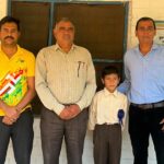 रंगोत्सव प्रतियोगिता के विजेता अनिरुद्ध शर्मा