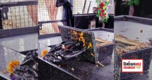 ज्वालामुखी के प्राचीन शनि देव मंदिर में खंडित मूर्तियां