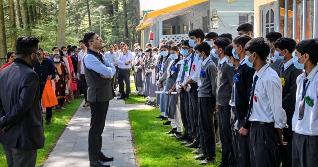 खज्जियार में जिला स्तरीय जन स्वच्छता अभियान