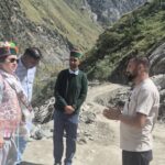नाथपा में एनएच-05 ब्लॉक पॉइंट का निरीक्षण