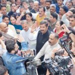 शिमला में राहुल-प्रियंका की हिरासत के विरोध में कांग्रेस का प्रदर्शन