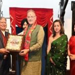 साहित्य सेवा काव्य गोष्ठी में स्वतंत्रता सेनानियों के परिवारों का सम्मान