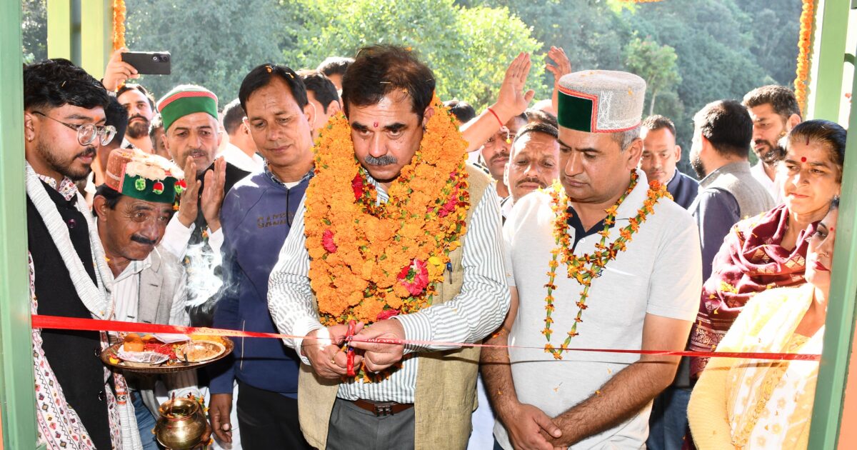 सरयांज को मिला 1.60 करोड़ का नया स्वास्थ्य केंद्र, 71.63 लाख की पेयजल योजना पर भी चल रहा काम