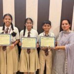 चिल्ड्रन साइंस कांग्रेस के लिए चयनित स्कॉलर्स यूनिफाइड स्कूल के विद्यार्थी