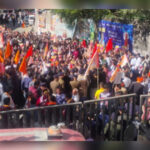 शिमला सचिवालय के बाहर यूजीसी कानून के विरोध में प्रदर्शन