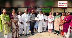 सिंगा स्कूल में नशा मुक्ति एवं राजयोग जागरूकता कार्यक्रम
