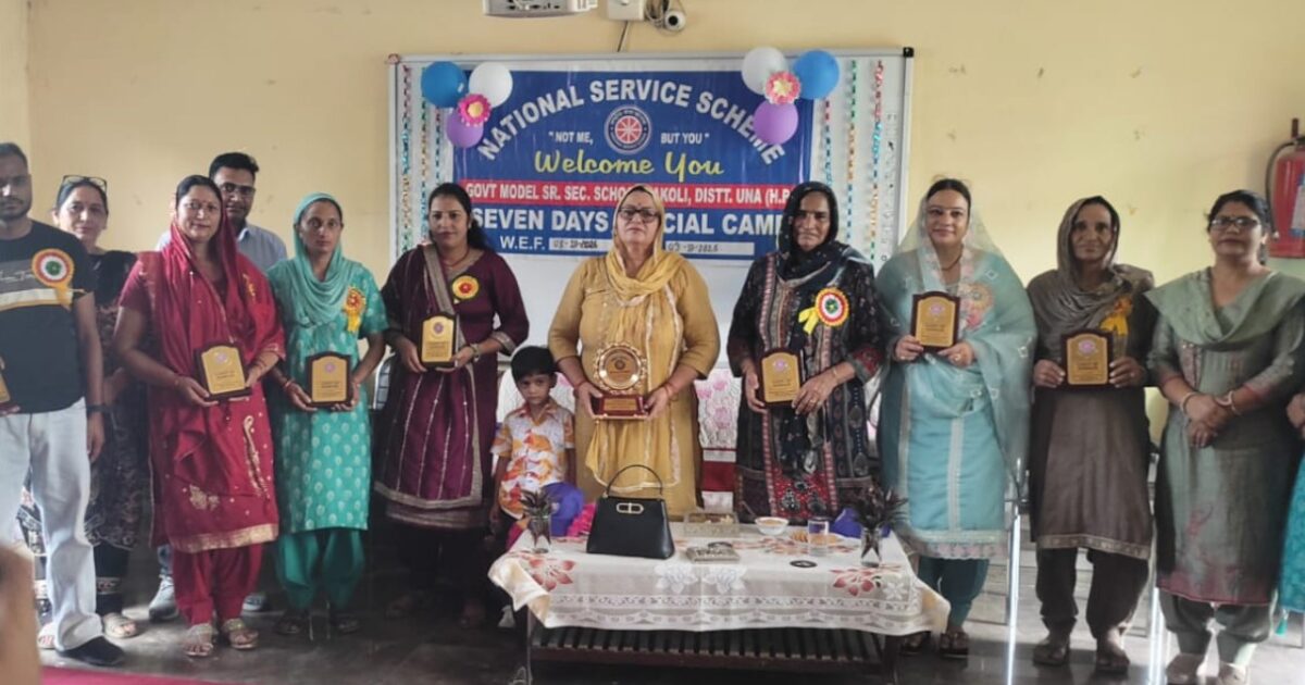 टकोली स्कूल में सात दिवसीय एनएसएस शिविर का शुभारंभ