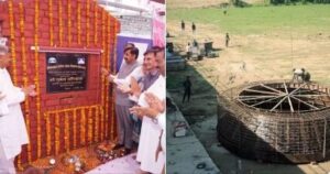 स्वां नदी पर निर्माणाधीन घालूवाल-झलेड़ा डबल लेन पुल