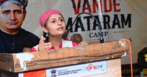 वंदे मातरम् राष्ट्रीय एकीकरण शिविर में कविता चौहान